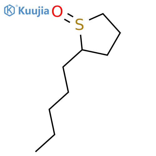 2-Pentyl-1lambda~4~-thiolan-1-one structure