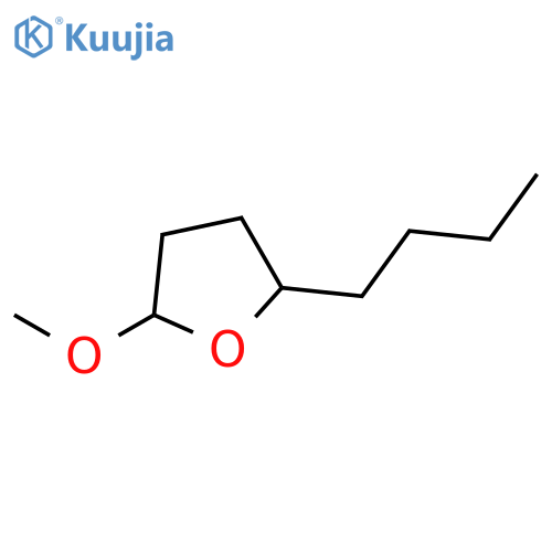 Furan, 2-butyltetrahydro-5-methoxy- structure