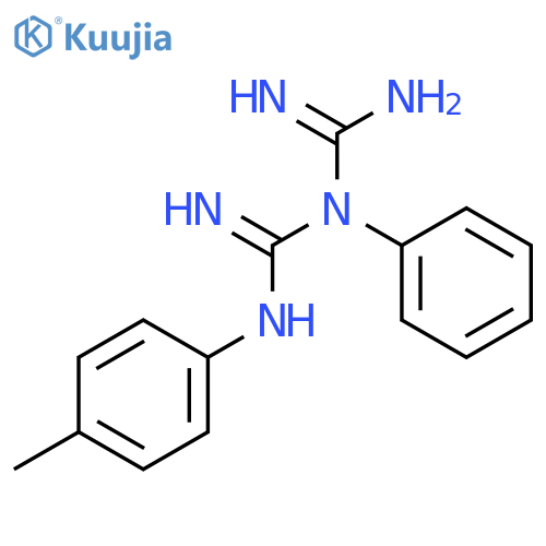 IMIDODICARBONIMIDIC DIAMIDE, N-(4-METHYLPHENYL)-N'-PHENYL- structure