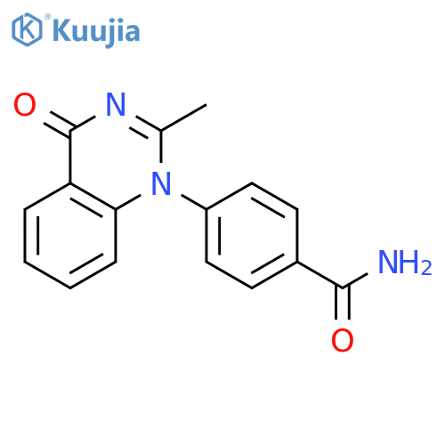 BENZAMIDE, 4-(2-METHYL-4-OXO-1(4H)-QUINAZOLINYL)- structure