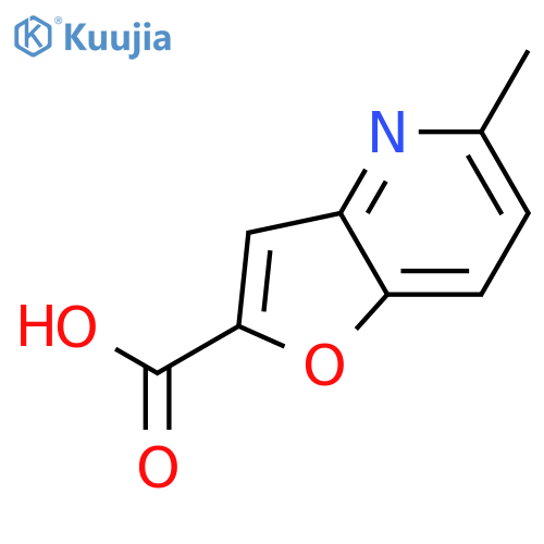 5-methylfuro3,2-bpyridine-2-carboxylic acid structure