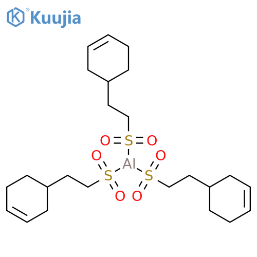 ALUMINUM, TRIS[[2-(3-CYCLOHEXEN-1-YL)ETHYL]SULFONYL]- structure