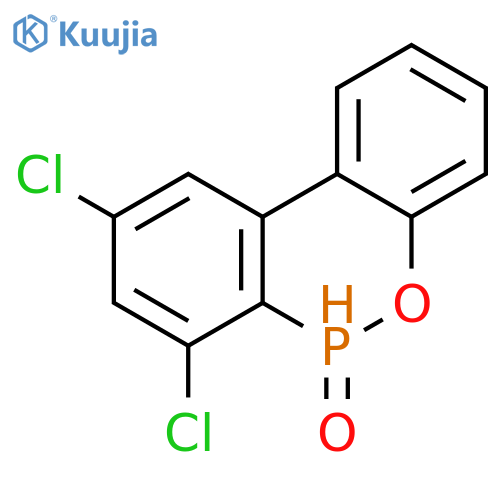 6H-Dibenz[c,e][1,2]oxaphosphorin, 7,9-dichloro-, 6-oxide structure