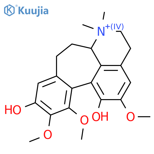 1,2,10,11,12-Pentahydroxyhomoaporphine; (ξ)-form, 2,11,12-Tri-Me ether, N-Me structure