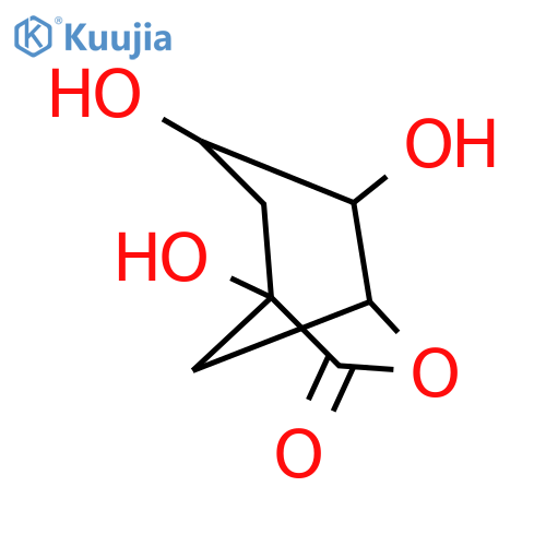 (-)-Quinic Acid γ-Lactone structure