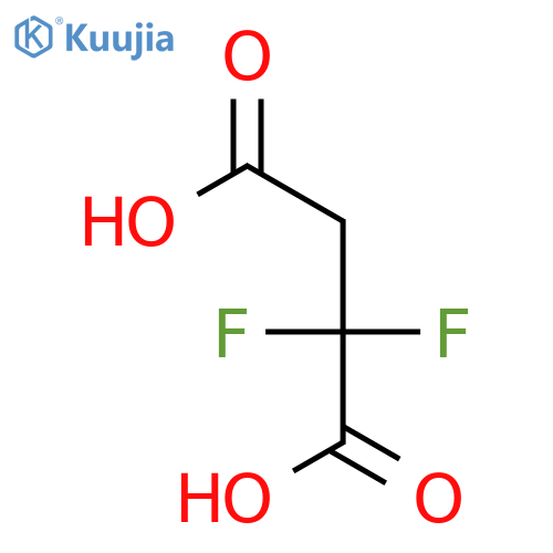 2,2-difluorosuccinic acid structure