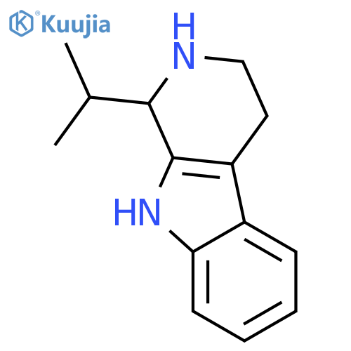 1-isopropyl-2,3,4,9-tetrahydro-1H-β-carboline structure