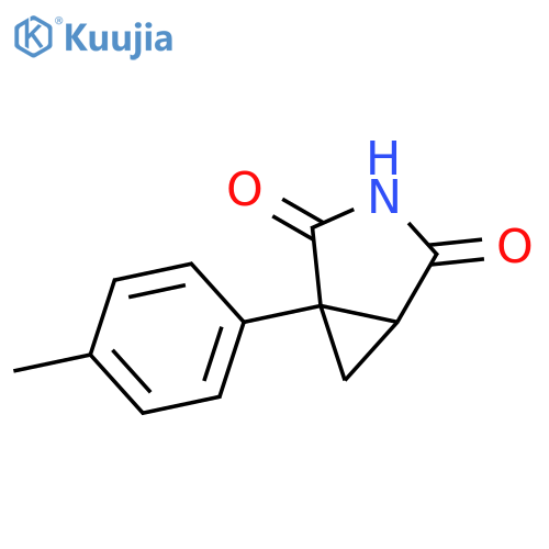 3-Azabicyclo[3.1.0]hexane-2,4-dione, 1-(4-methylphenyl)- structure