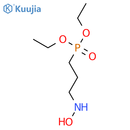 Diethyl 3-(N-Hydroxyamino)propylphosphate structure