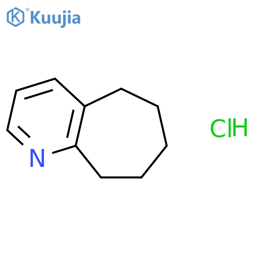 5H-Cyclohepta[b]pyridine, 6,7,8,9-tetrahydro-, hydrochloride structure