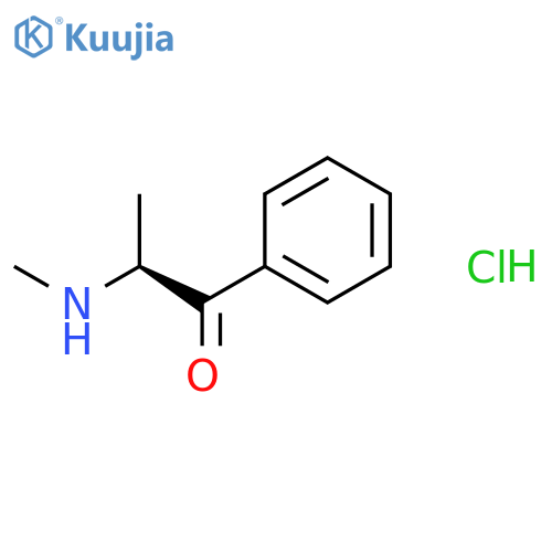 2s-ephedrone hydrochloride structure