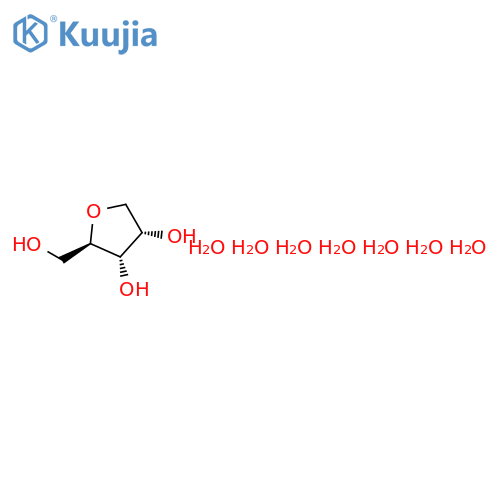 D-RIBITOL, 1,4-ANHYDRO-, HEPTAHYDRATE structure