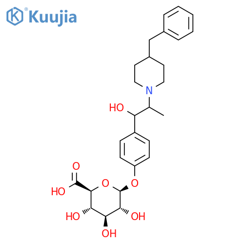 Ifenprodil glucuronide structure