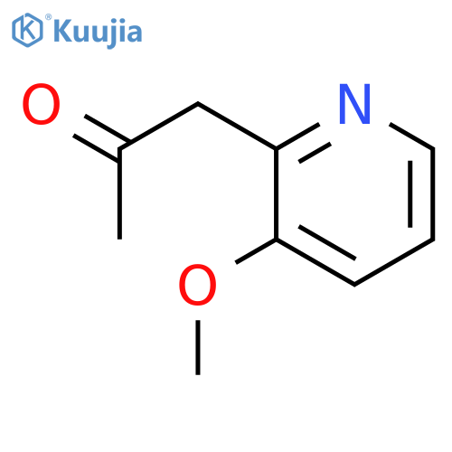 1-(3-methoxypyridin-2-yl)propan-2-one structure