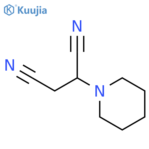 2-(piperidin-1-yl)butanedinitrile structure