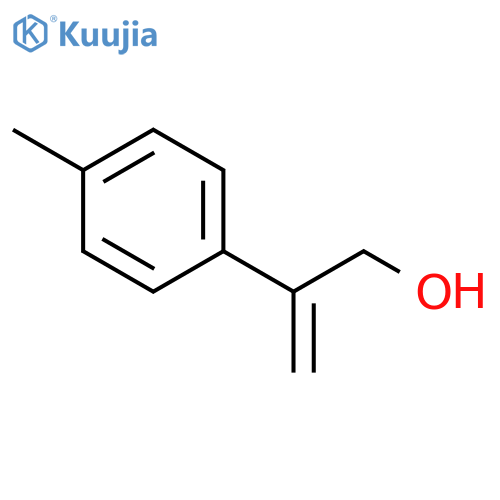 Benzeneethanol, 4-methyl-β-methylene- structure