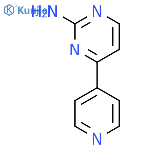 4-(Pyridin-4-yl)pyrimidin-2-amine structure