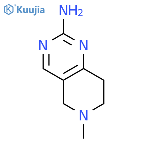 6-methyl-5,6,7,8-tetrahydro-pyrido4,3-dpyrimidin-2-ylamine structure