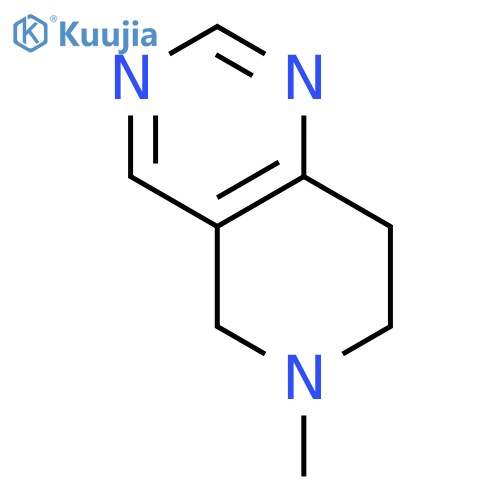 6-methyl-5,6,7,8-tetrahydropyrido4,3-dpyrimidine structure