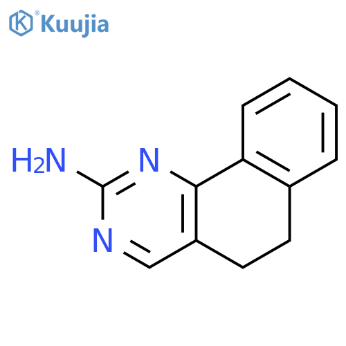 5,6-Dihydrobenzohquinazolin-2-amine structure
