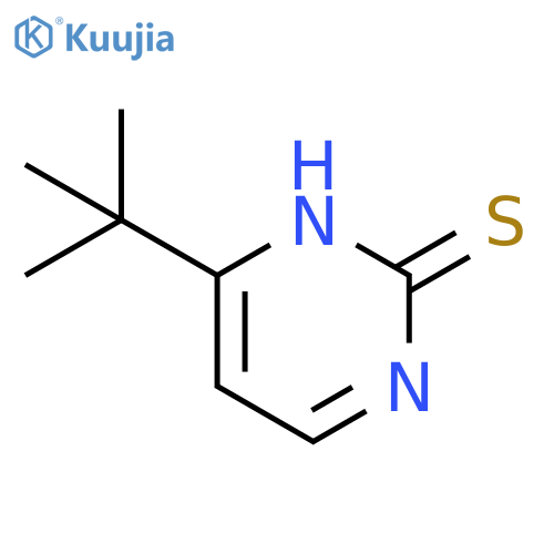 4-(tert-Butyl)pyrimidine-2-thiol structure