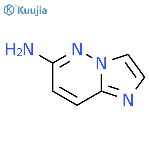 Imidazo1,2-bpyridazin-6-amine structure