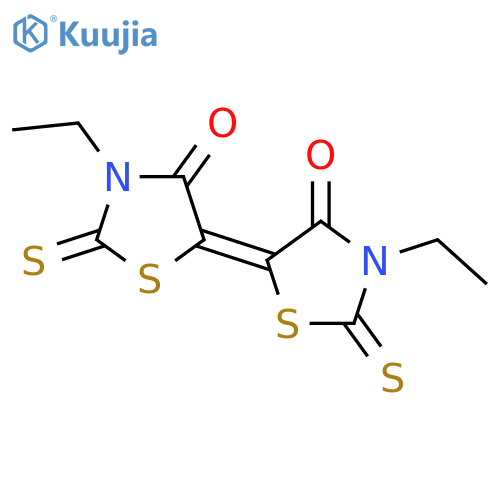 4-Thiazolidinone,3-ethyl-5-(3-ethyl-4-oxo-2-thioxo-5-thiazolidinylidene)-2-thioxo- (9CI) structure