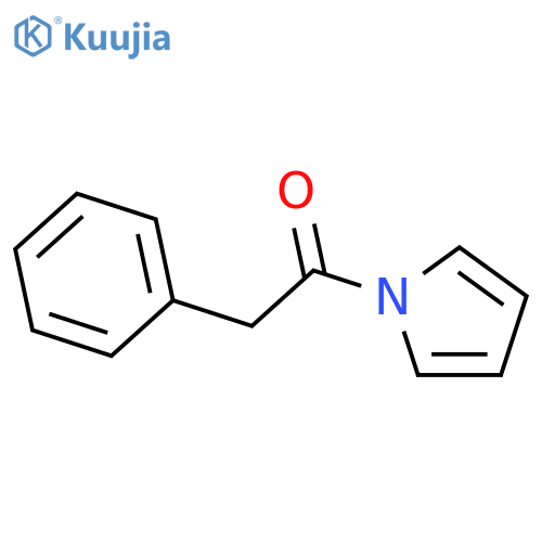 1H-Pyrrole, 1-(phenylacetyl)- structure