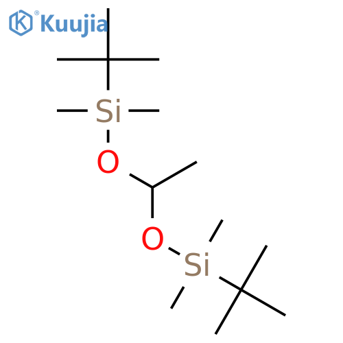 Tert-butyl-[1-[tert-butyl(dimethyl)silyl]oxyethoxy]-dimethylsilane structure