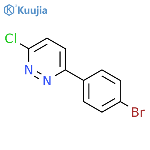 3-(4-bromophenyl)-6-chloropyridazine structure