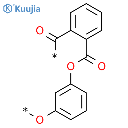 POLY(OXY-1,3-PHENYLENEOXYCARBONYLPHENYLENECARBONYL) structure
