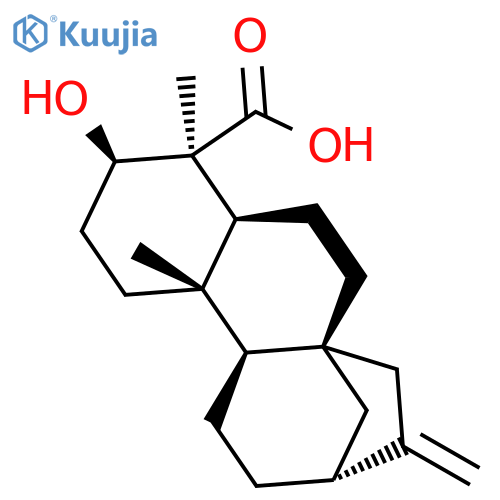 ent-3β-Hydroxykaur-16-en-19-oic acid structure