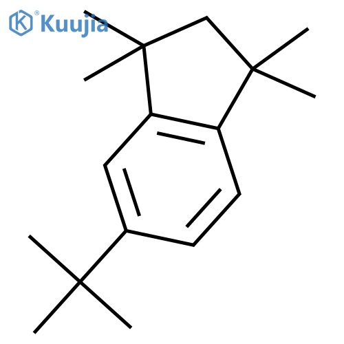 1H-INDENE, 5-(1,1-DIMETHYLETHYL)-2,3-DIHYDRO-1,1,3,3-TETRAMETHYL- structure