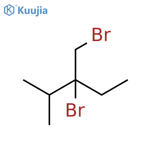 pentane, 3-bromo-3-(bromomethyl)-2-methyl- structure