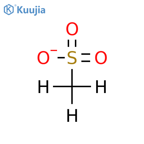 Methanesulfonate-Tetramethylarsonium(1+) structure