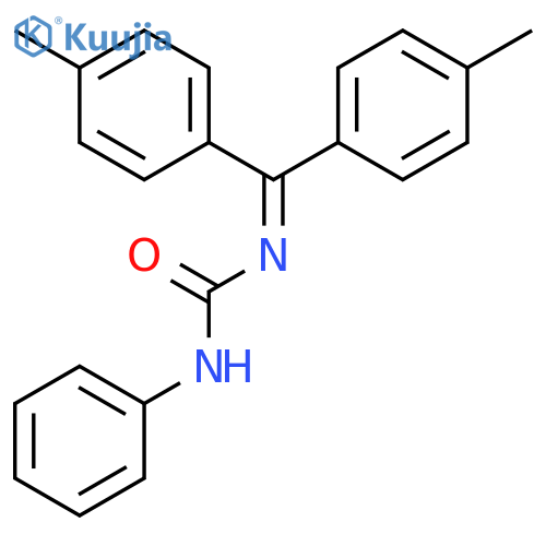 Urea, [bis(4-methylphenyl)methylene]phenyl- structure