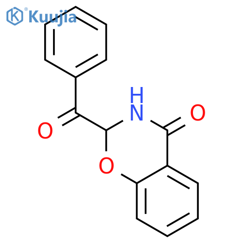 4H-1,3-BENZOXAZIN-4-ONE, 2-BENZOYL-2,3-DIHYDRO- structure
