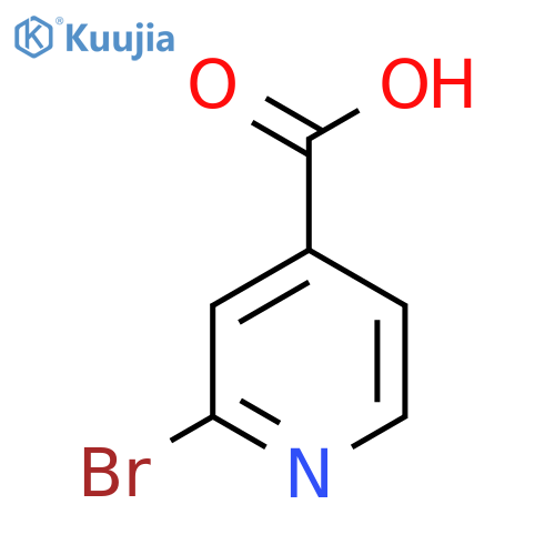 2-bromopyridine-4-carboxylic acid structure