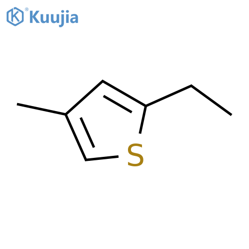 Thiophene, 2-ethyl-4-methyl- structure