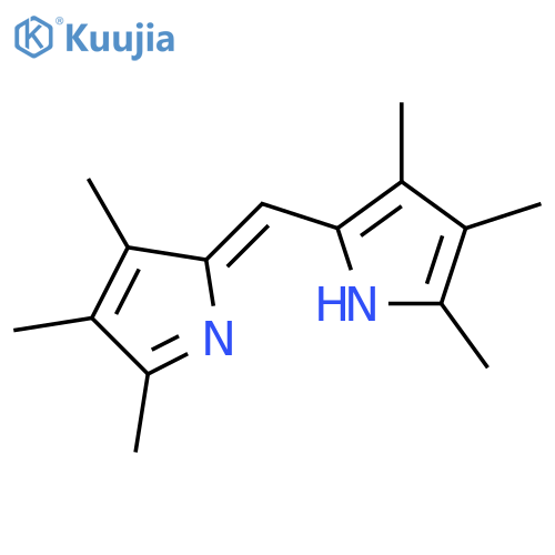 1H-Pyrrole,2,3,4-trimethyl-5-[(Z)-(3,4,5-trimethyl-2H-pyrrol-2-ylidene)methyl]- structure