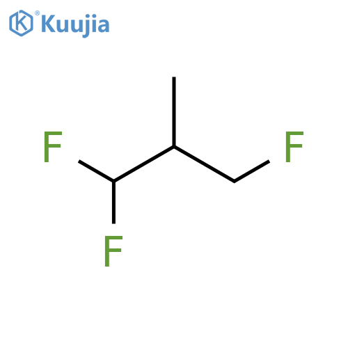 Propane, 1,1,3-trifluoro-2-methyl- structure