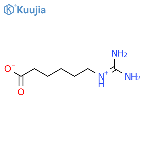 6-Guanidinecaproic acid hydrochloride structure