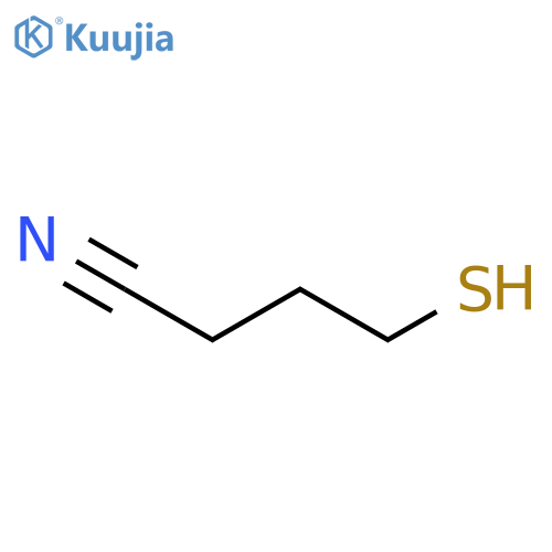 Butanenitrile, 4-mercapto- structure
