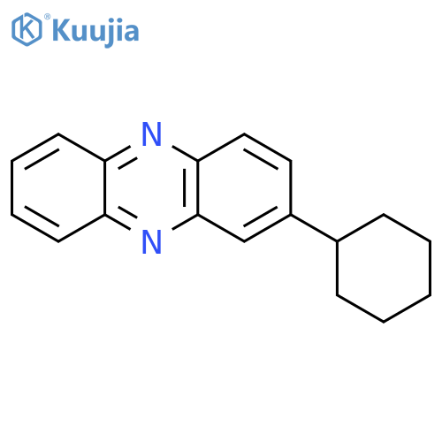 Phenazine, 2-cyclohexyl- structure