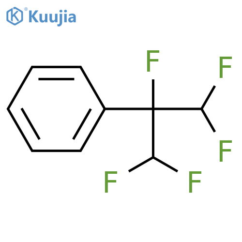 BENZENE, [1-(DIFLUOROMETHYL)-1,2,2-TRIFLUOROETHYL]- structure