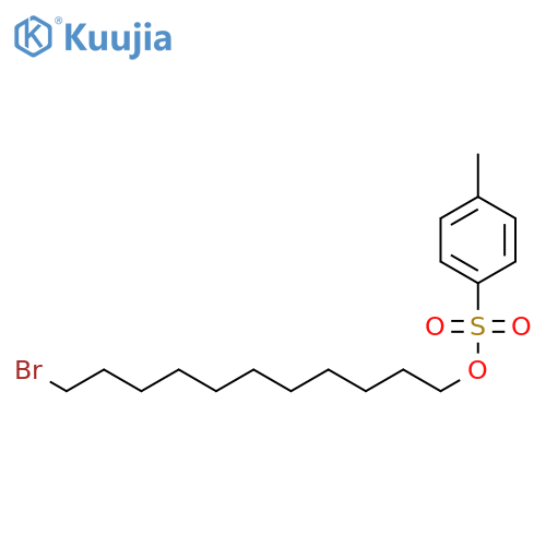1-Undecanol, 11-bromo-, 4-methylbenzenesulfonate structure