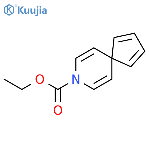 8-Azaspiro[4.5]deca-1,3,6,9-tetraene-8-carboxylic acid, ethyl ester structure