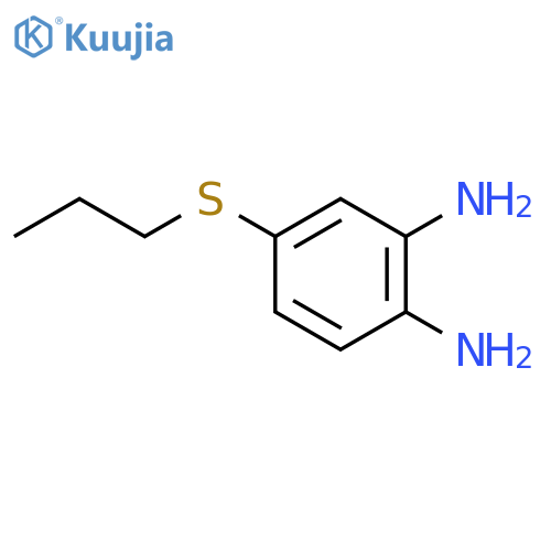 4-(Propylthio)-1,2-benzenediamine structure