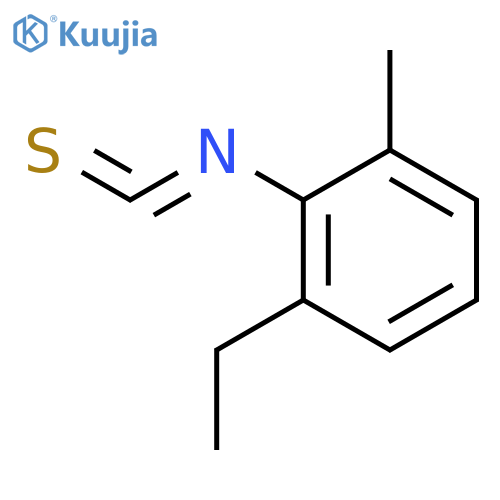 1-ethyl-2-isothiocyanato-3-methylbenzene structure