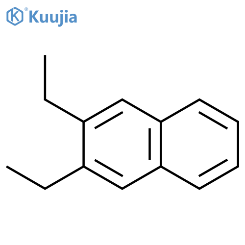 NAPHTHALENE, 2,3-DIETHYL- structure